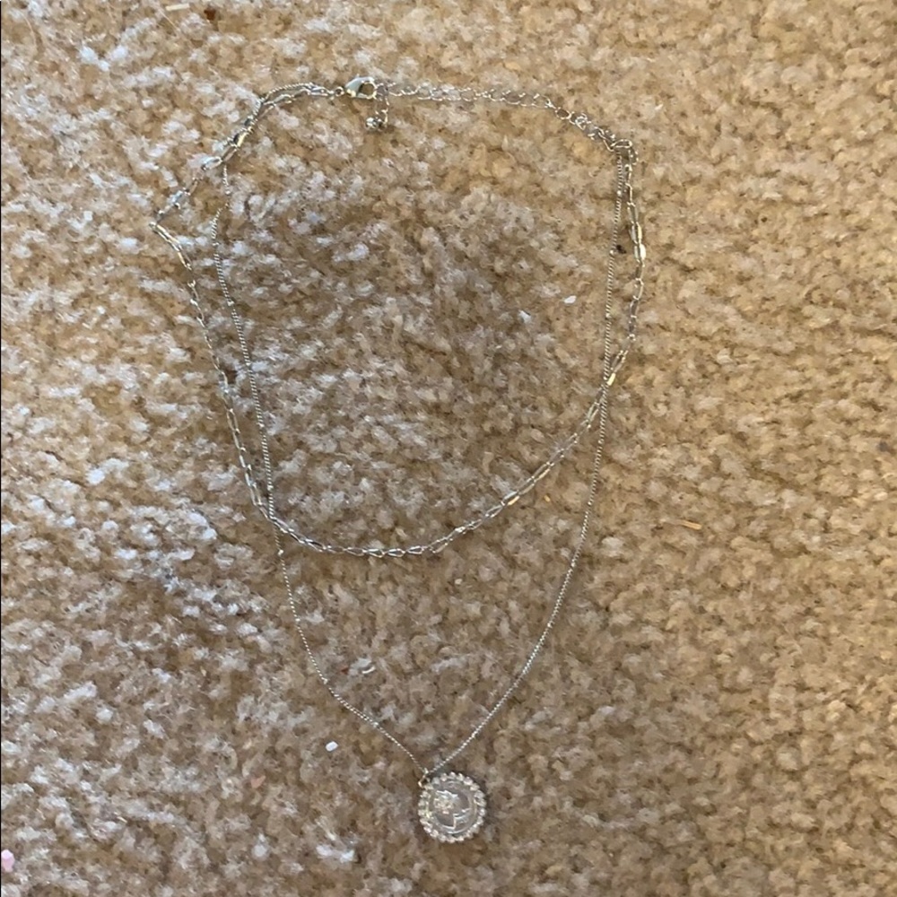 Silver necklace